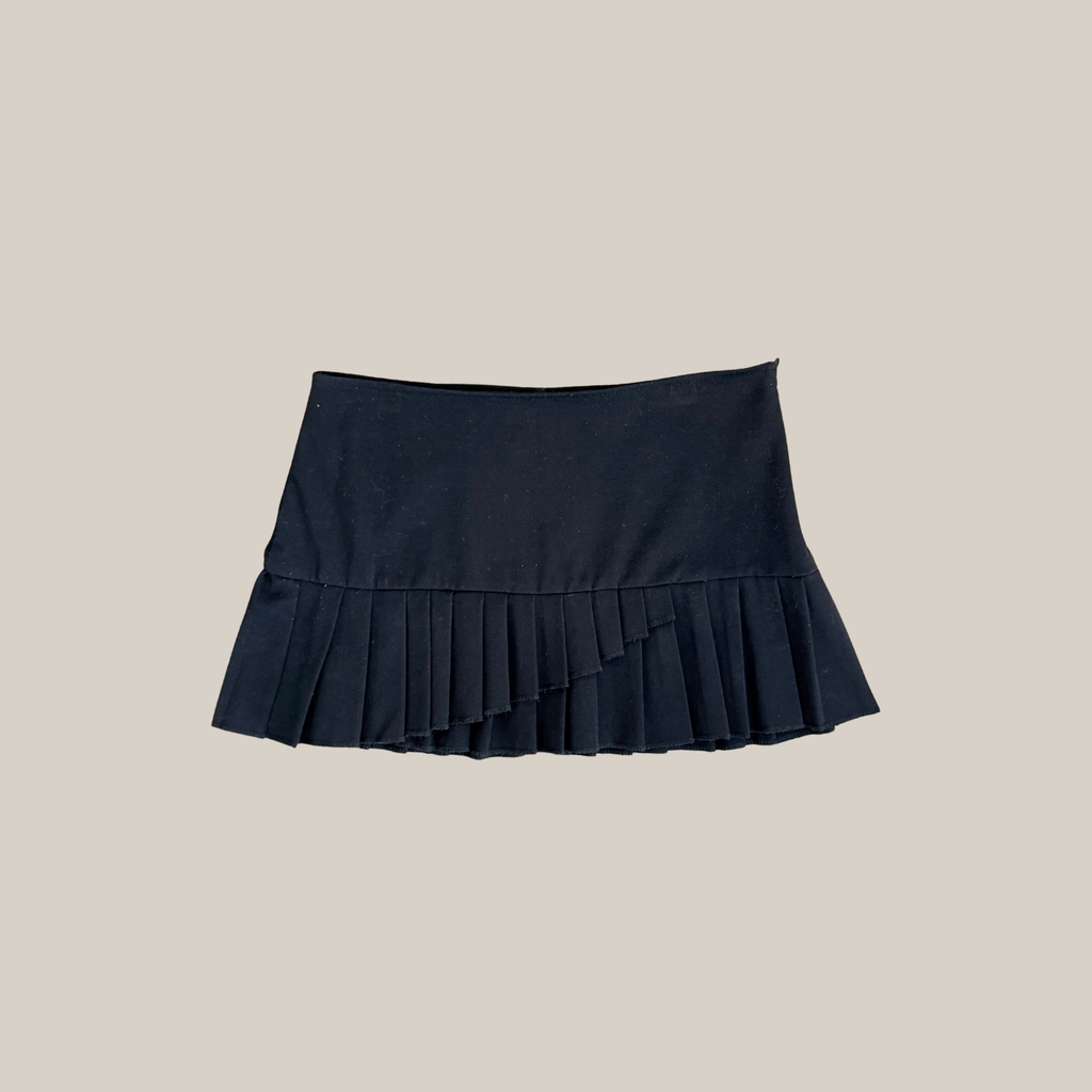 The Pleated Mini Skirt