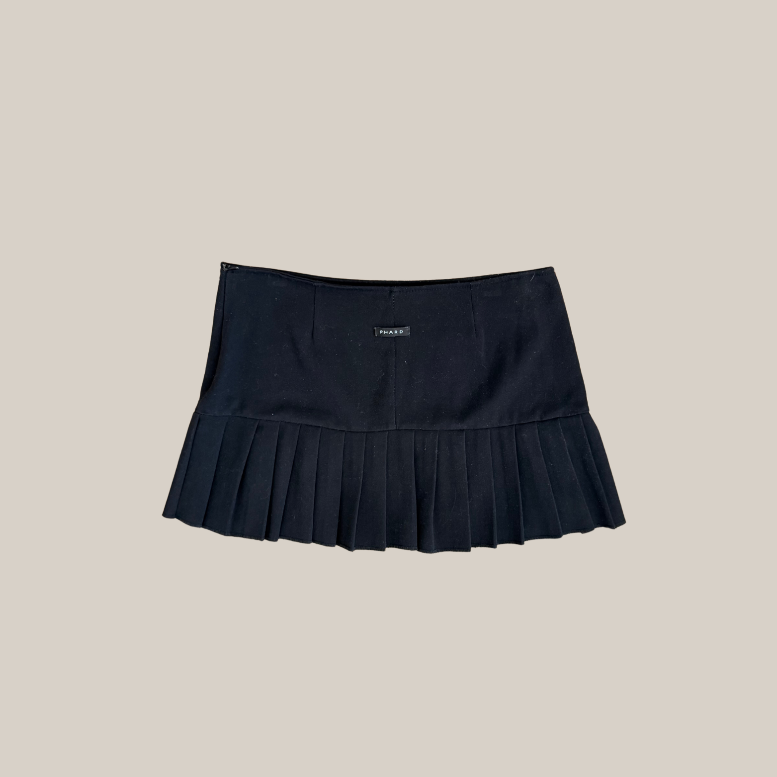The Pleated Mini Skirt