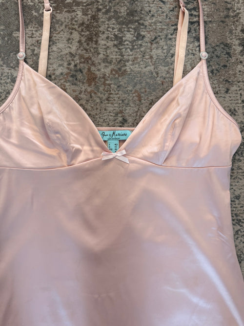 The Blush Satin Cami