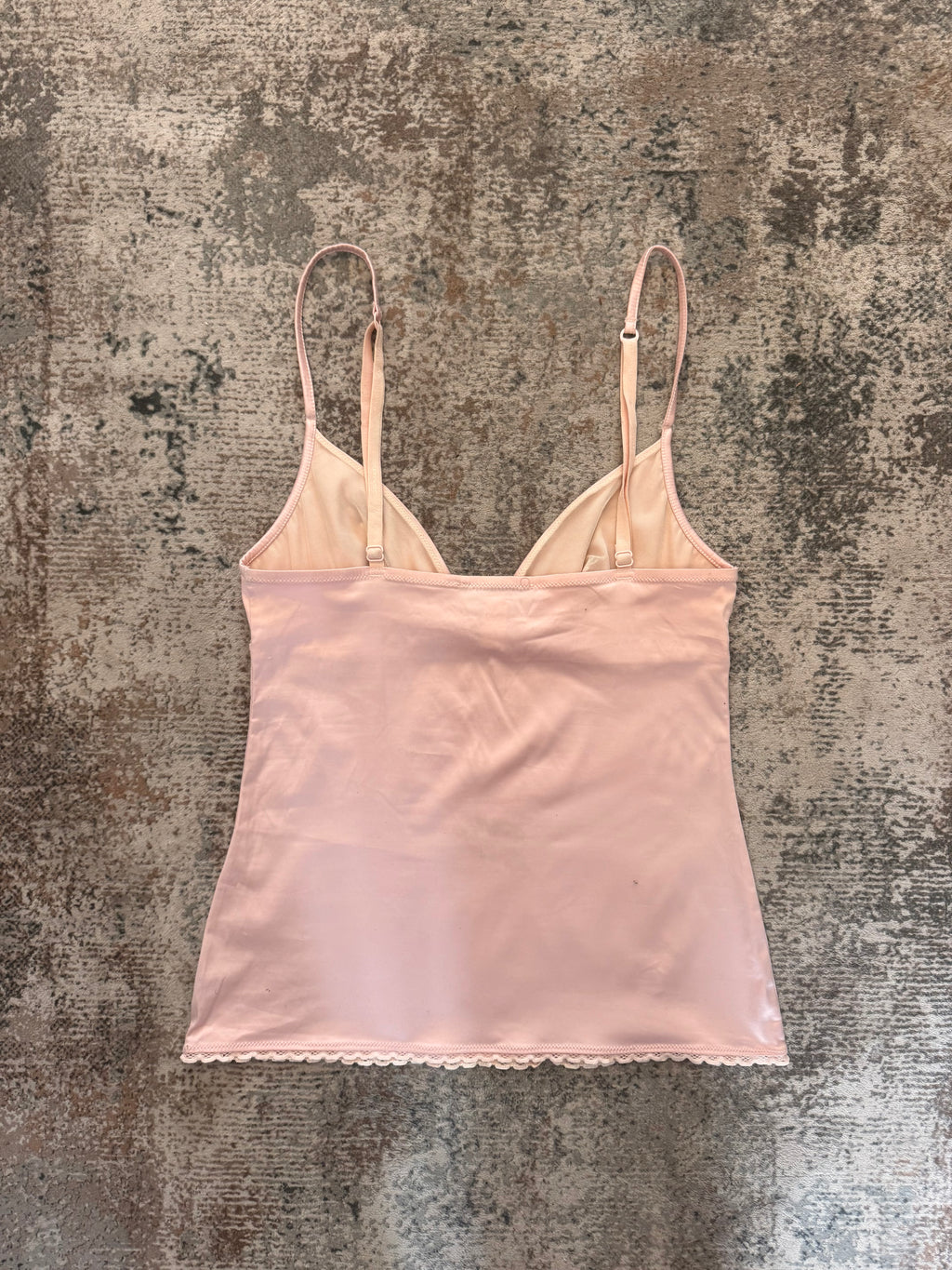 The Blush Satin Cami