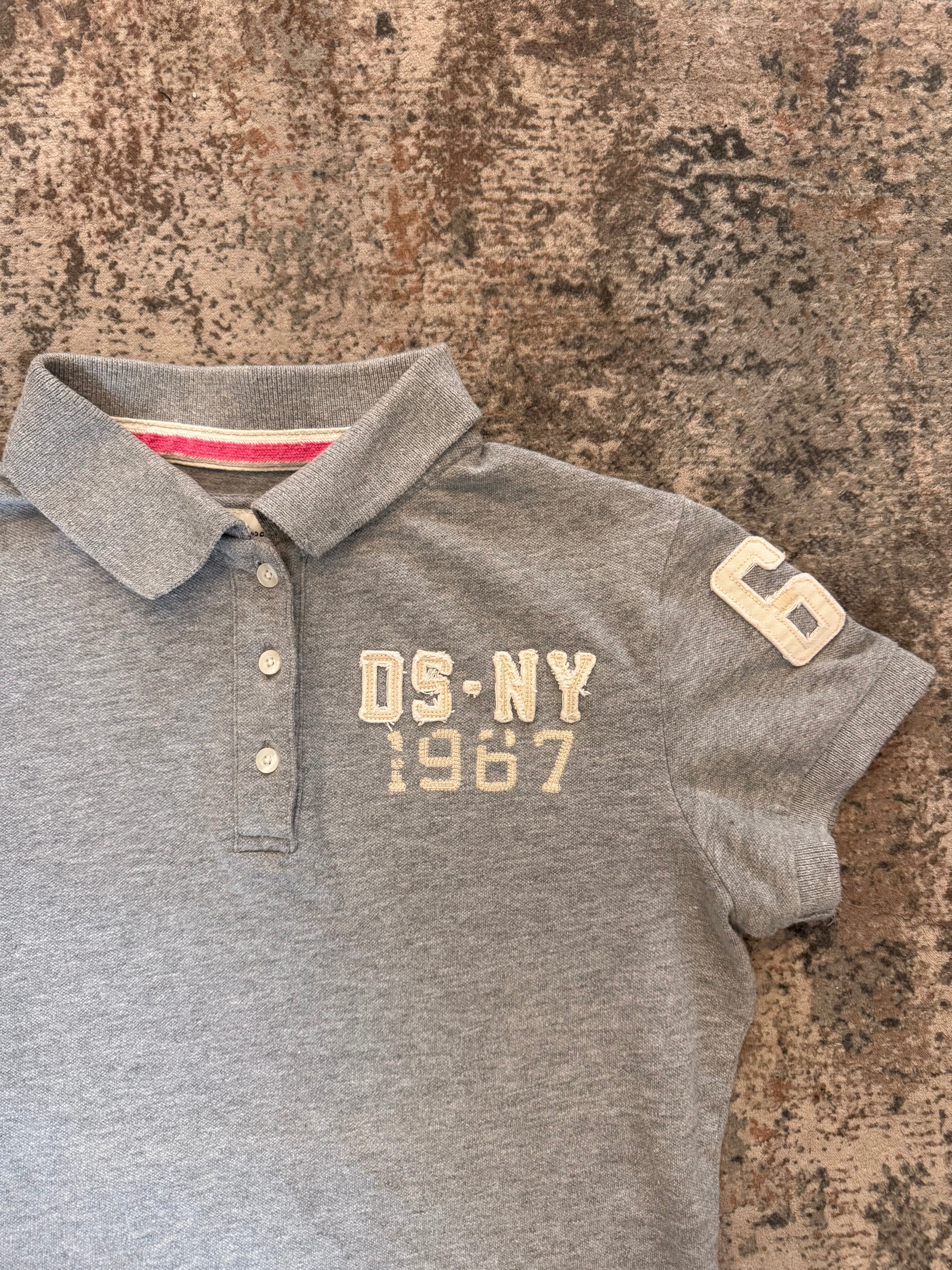 The Heather Grey Polo
