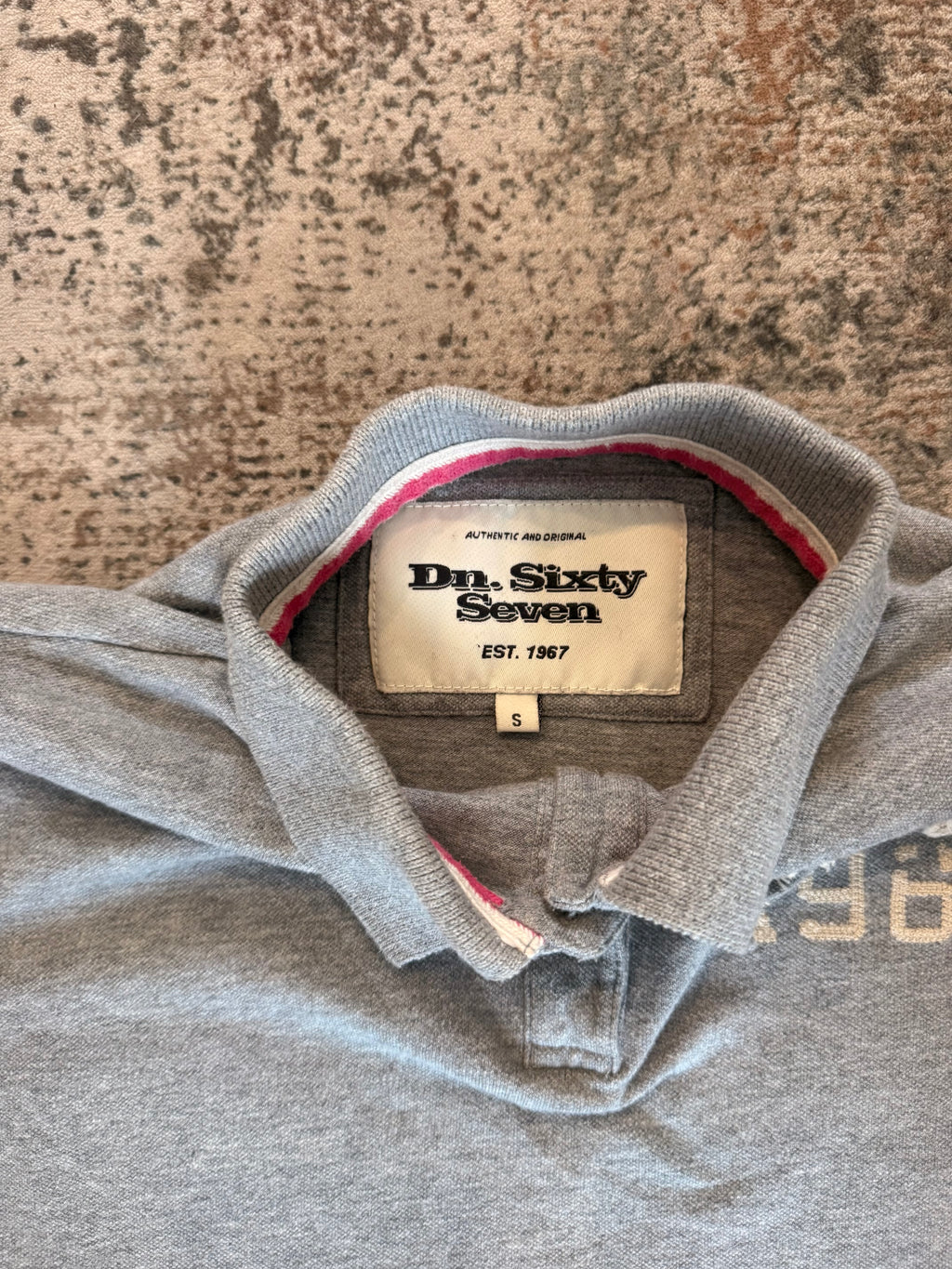 The Heather Grey Polo