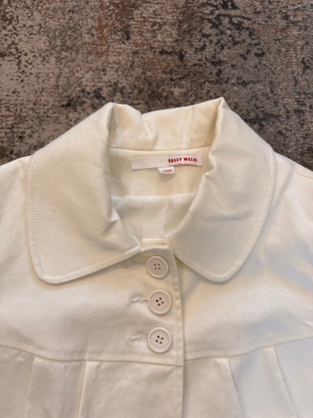 The White Adèle Blouse