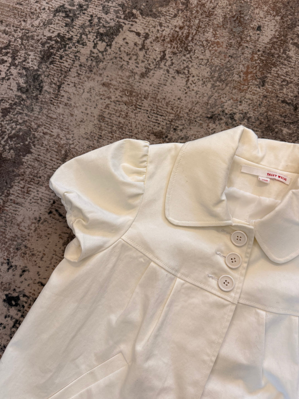 The White Adèle Blouse