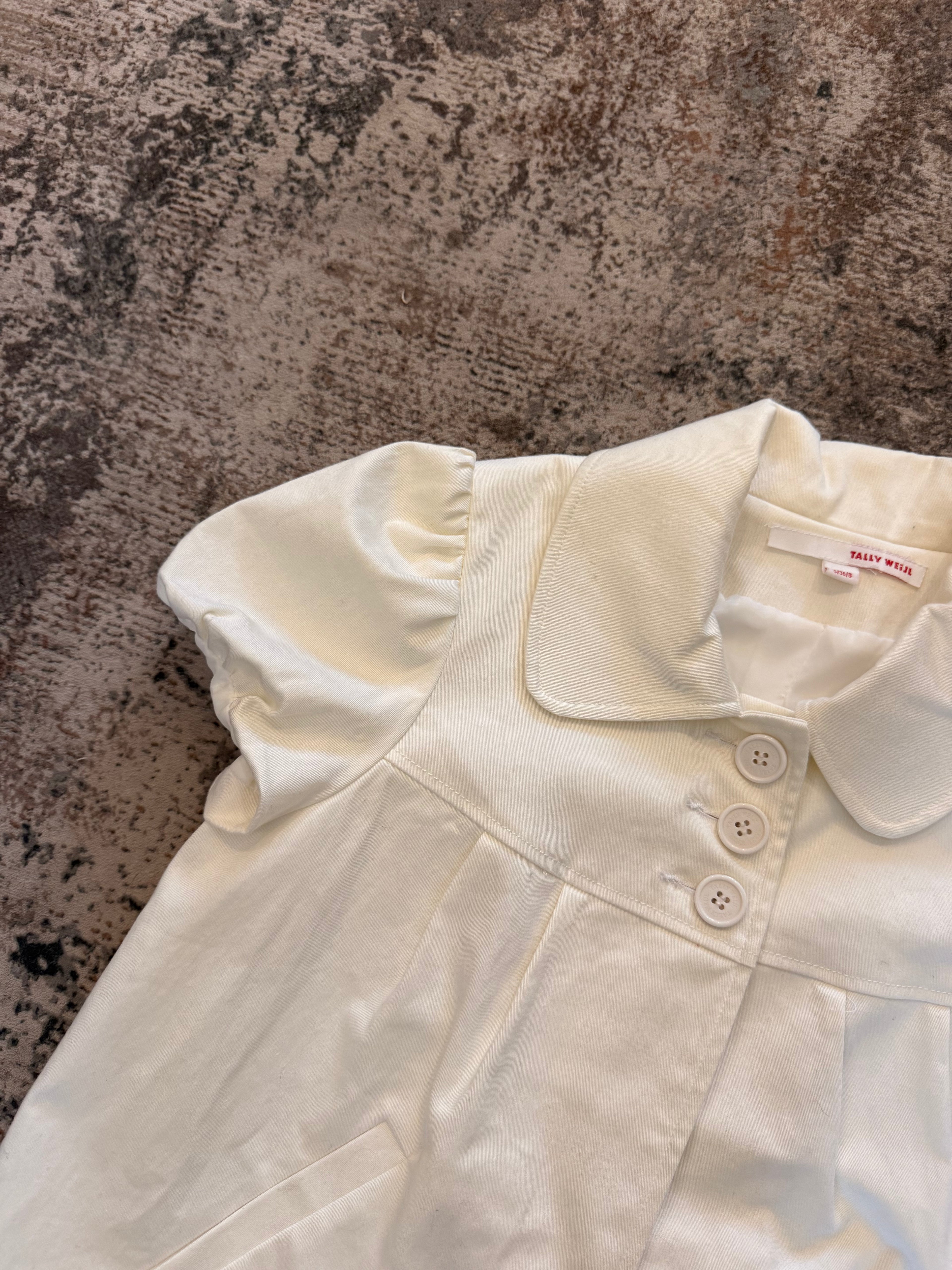 The White Adèle Blouse