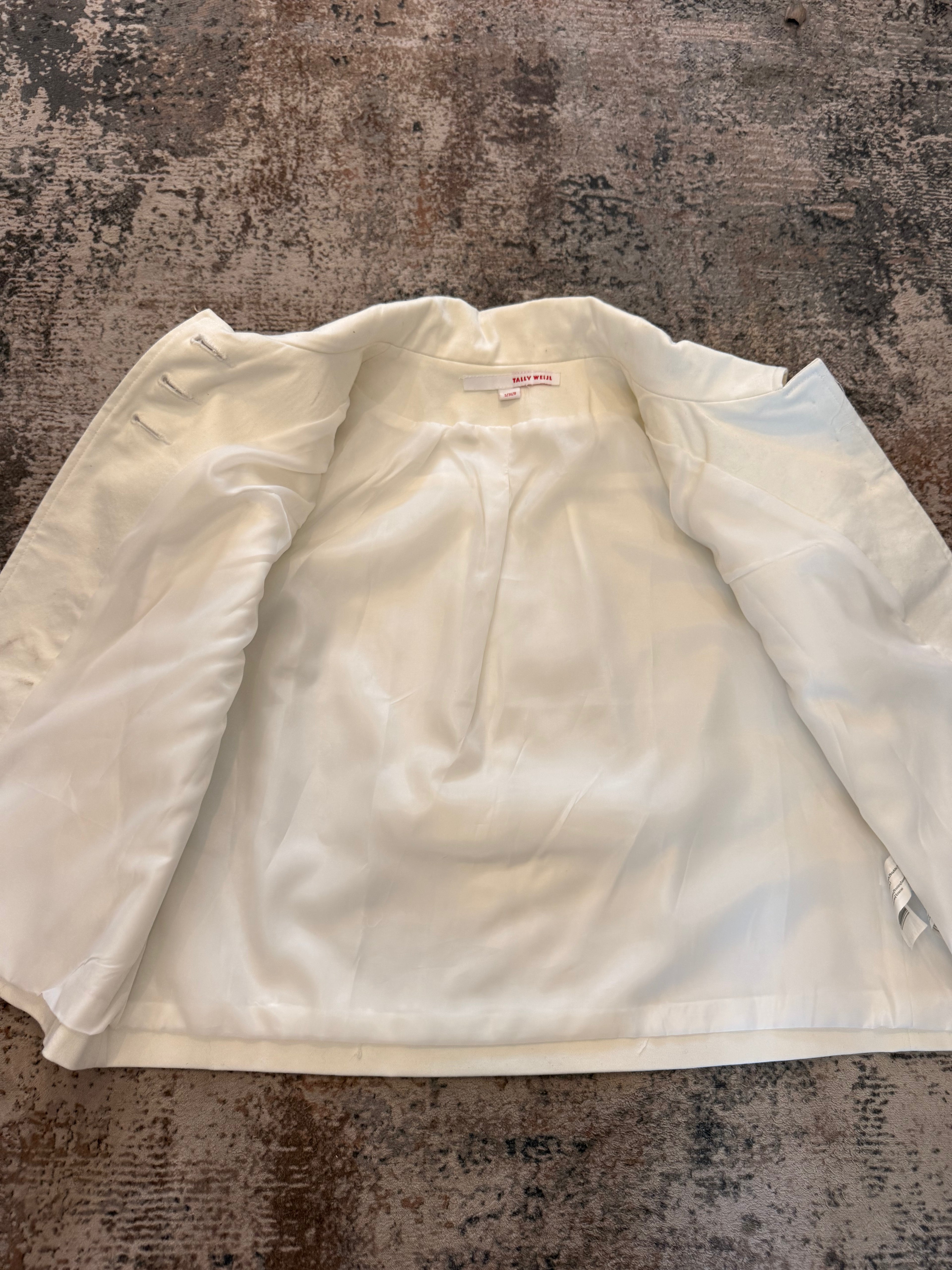 The White Adèle Blouse