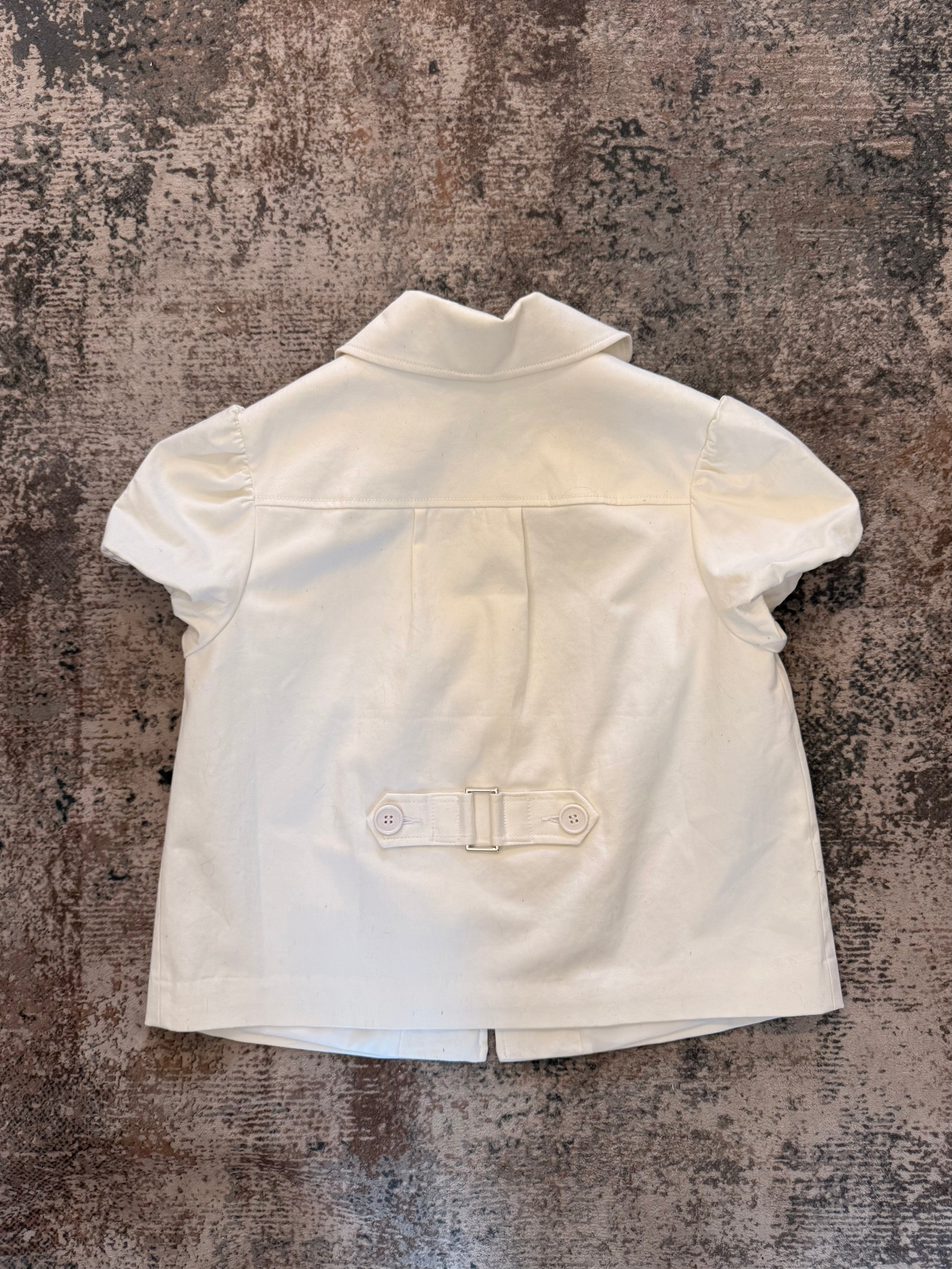 The White Adèle Blouse