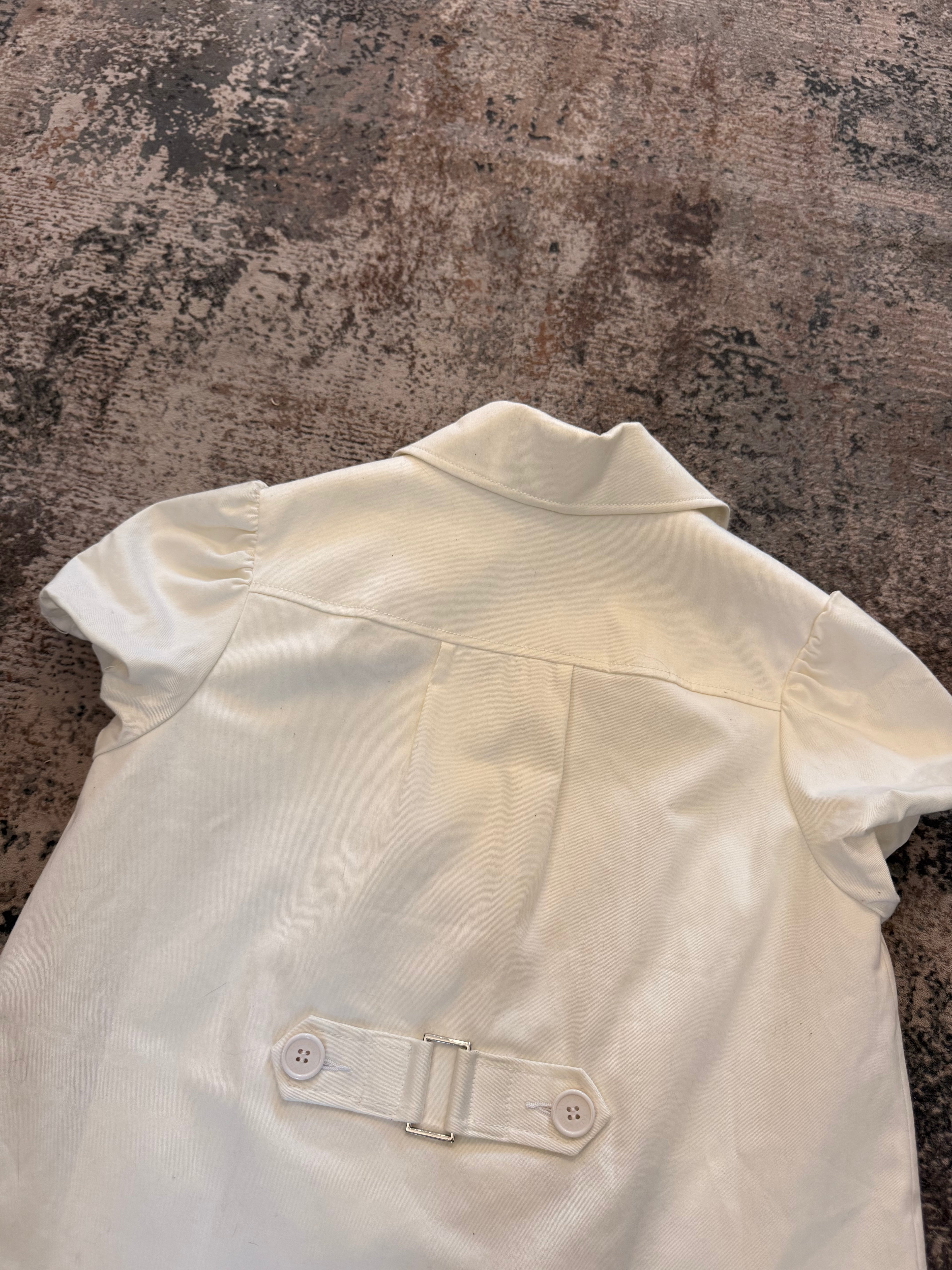 The White Adèle Blouse