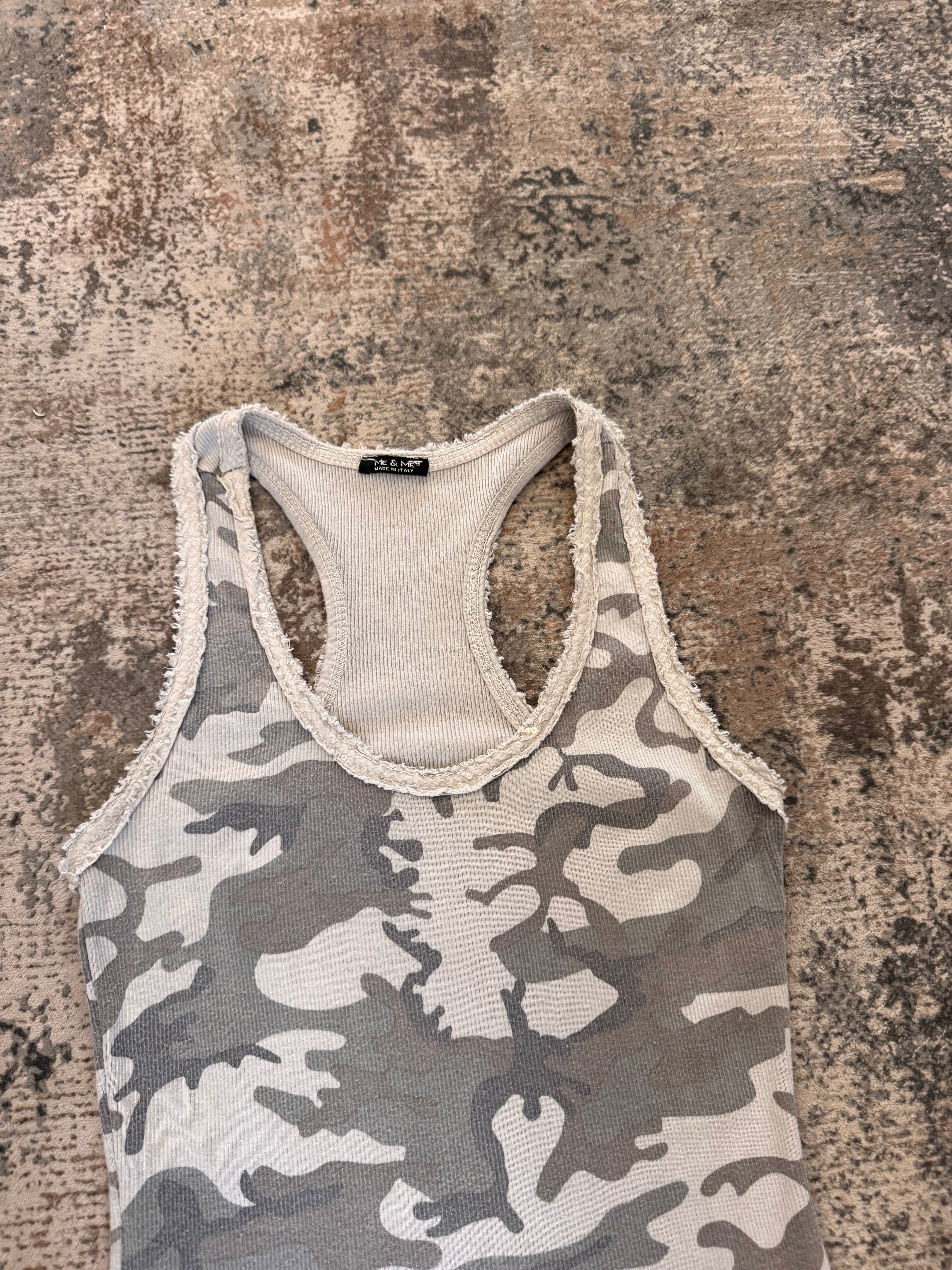 The Camo Rib Tank