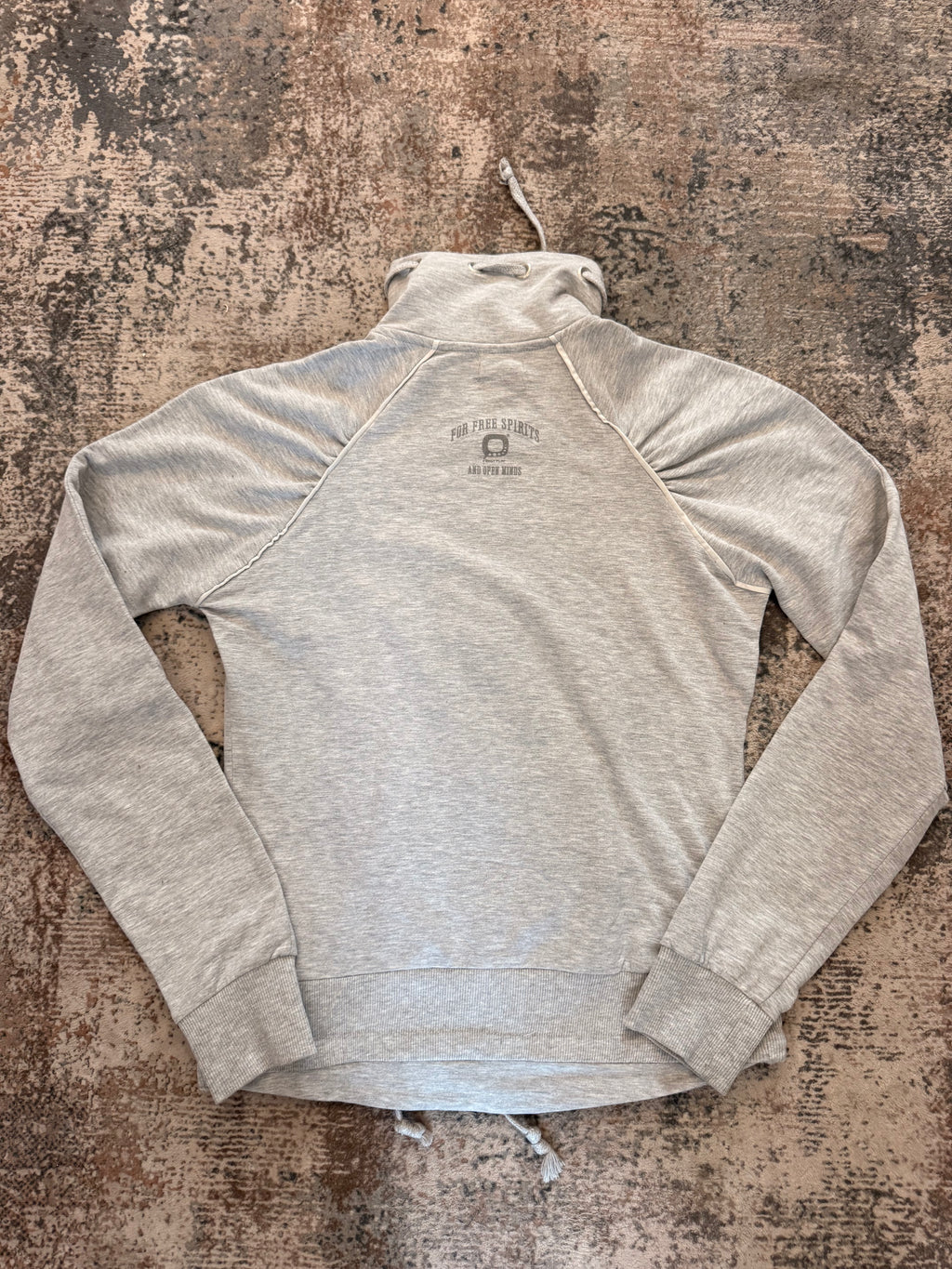 The Soft Grey Zip Hoodie