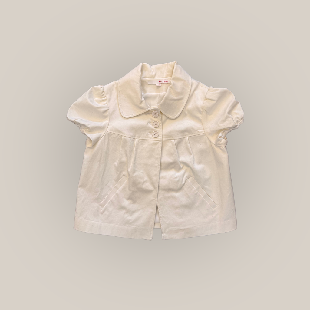 The White Adèle Blouse