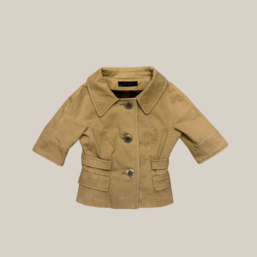 The Tailored Sand Jacket