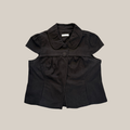 The Black Adèle Blouse