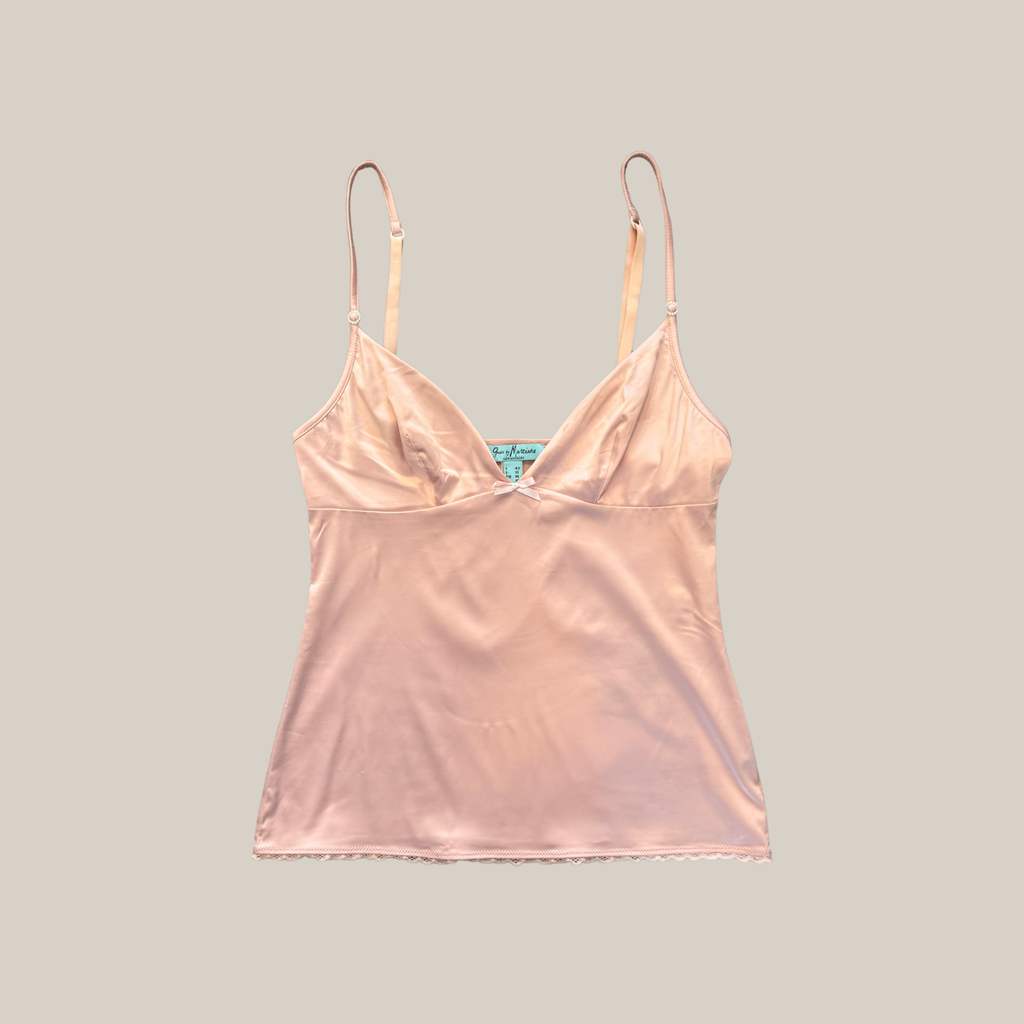 The Blush Satin Cami